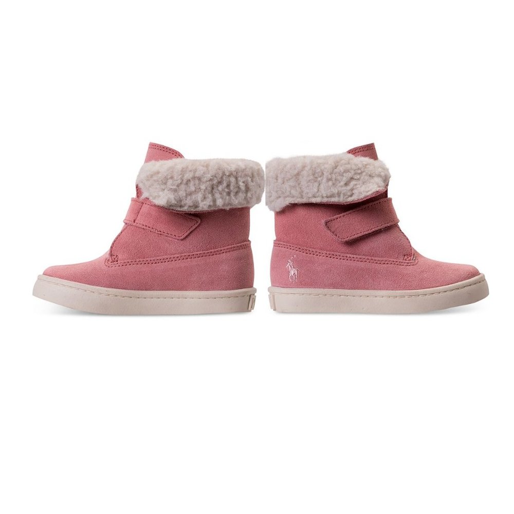 Polo Ralph Lauren Toddler Girls Siena Booties - Picture 14 of 16